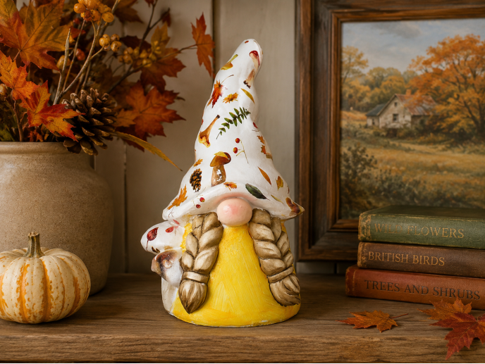 Yellow Autumn Gnome