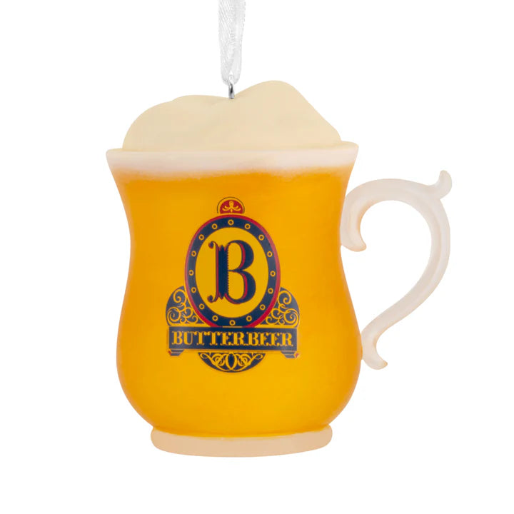 Collectable Harry Potter™ Ornament - Butterbeer & Tankard Design