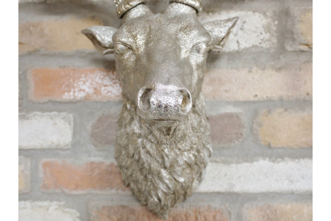 Large Resin Wall Mounting Stag Head