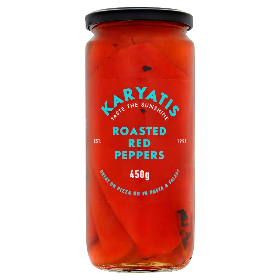 Karyatis Roasted Red Peppers 450g