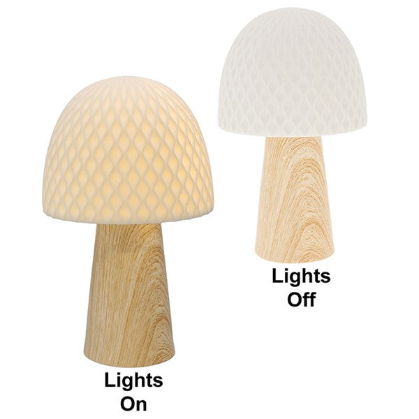 Mushroom Glow Lamp Button Large