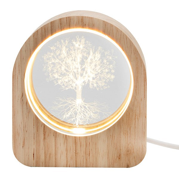 Laser Art LED Disc Tree of Life