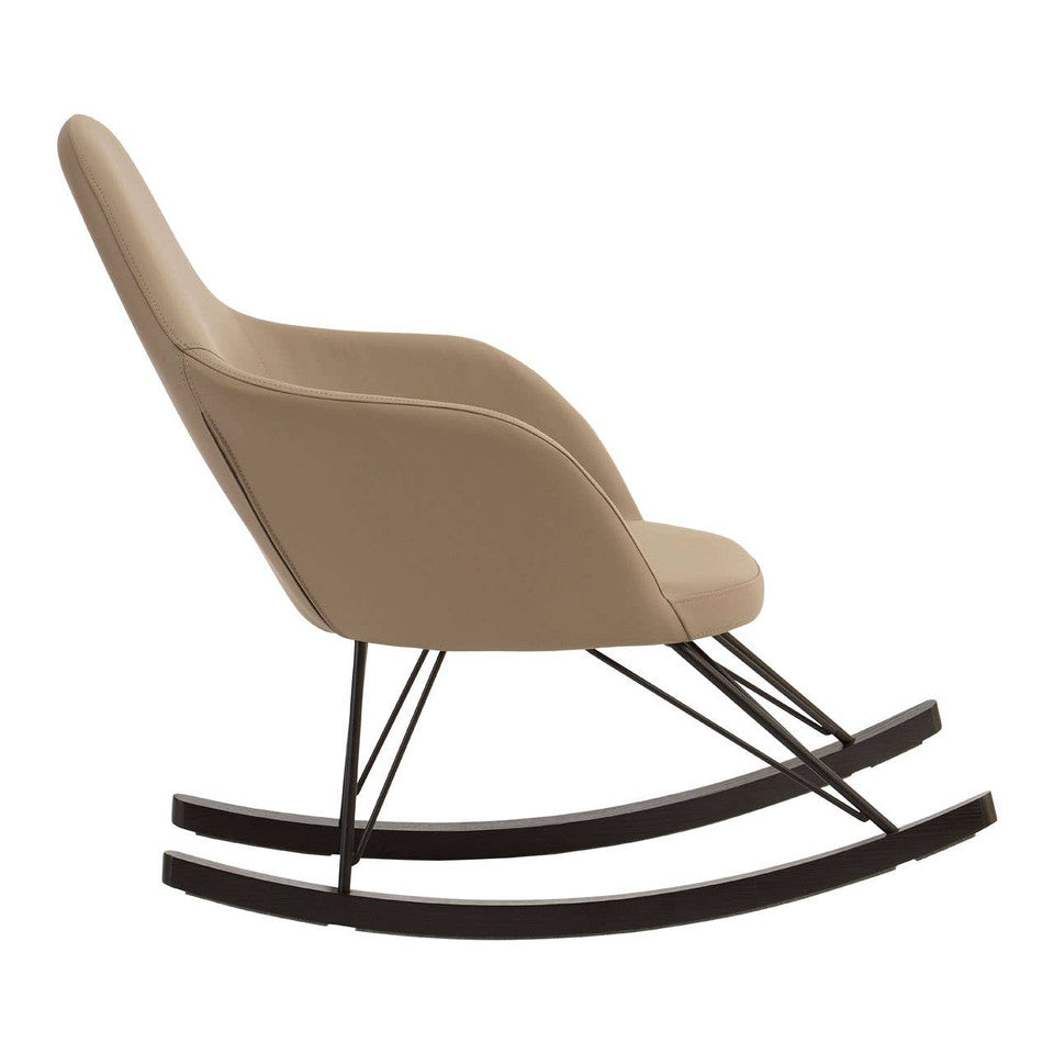 Kolding Taupe Rocking Chair