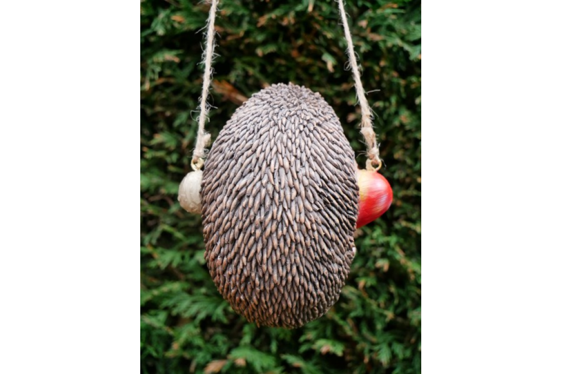 Hanging Hedgehog Garden Ornament