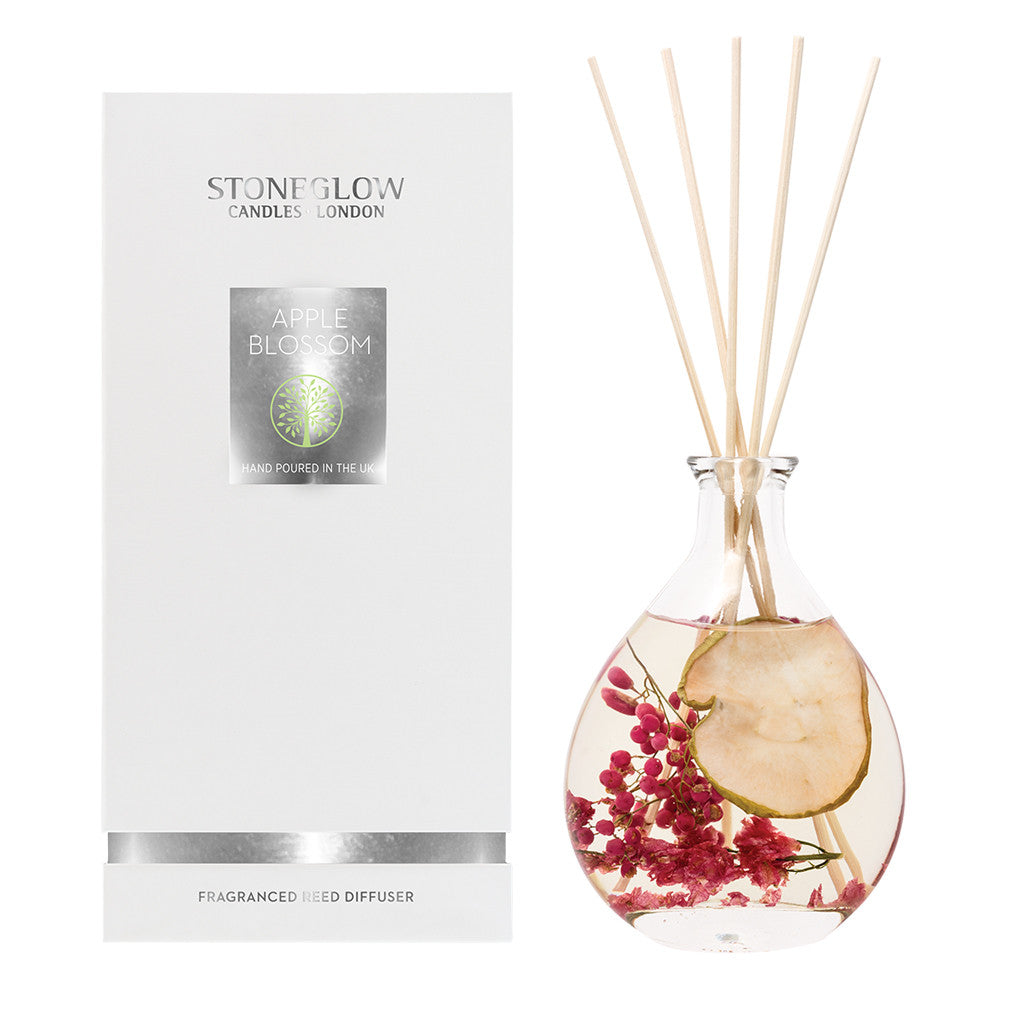 Stoneglow Nature's Gift - Apple & Pear Blossom - Scented Reed Diffuser 180ml