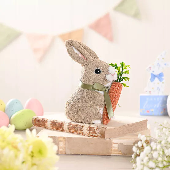 Bunny Holding Carrot