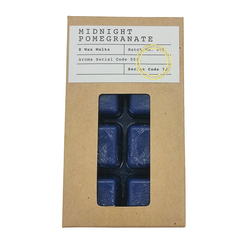Pack of 8 Wax Melts - Midnight Pomegrante