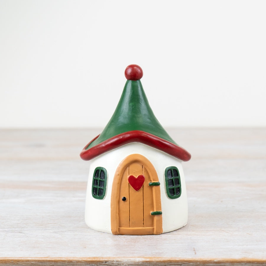 Green & Red Decorative Elf House