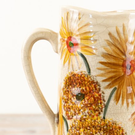 Sunflower Vase Jug, 27.5cm