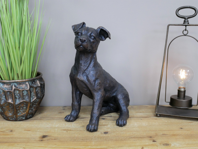 Statement Sitting Dog Ornament