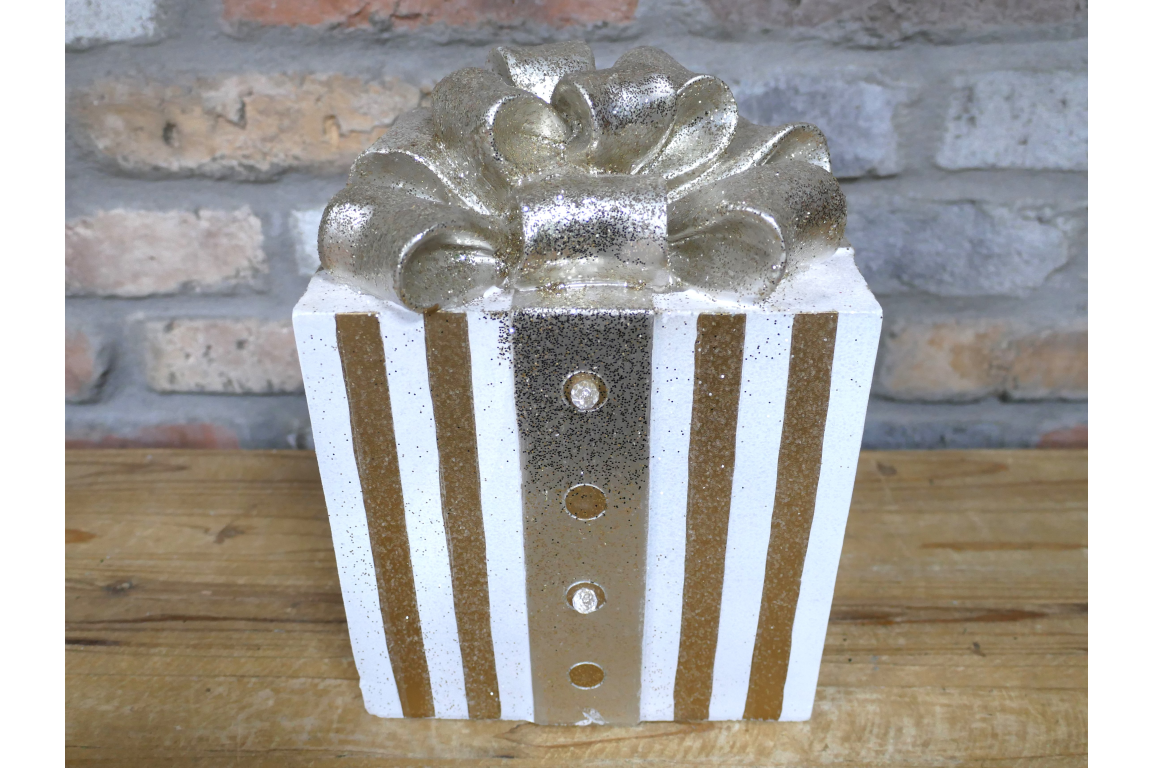 Christmas Present Decoration 26CM Light Up