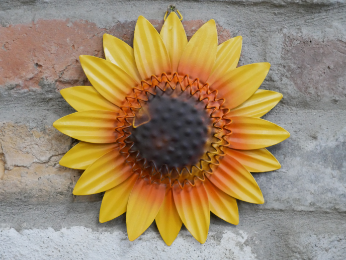 Sunflower Head Wall Decoration