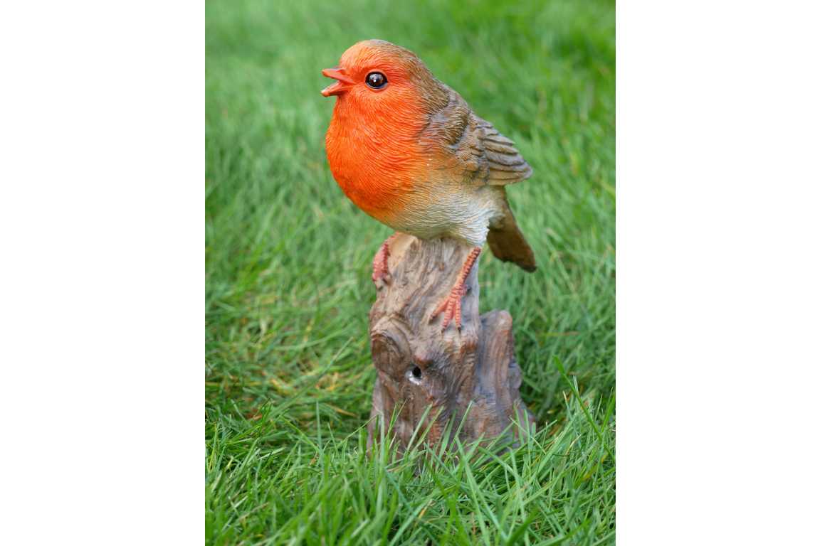 Tweeting Sensor Activated Robin Ornament