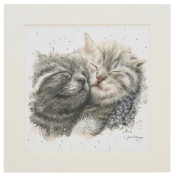 Bree Merryn Cinder & Ella Kittens Print 20x20cm