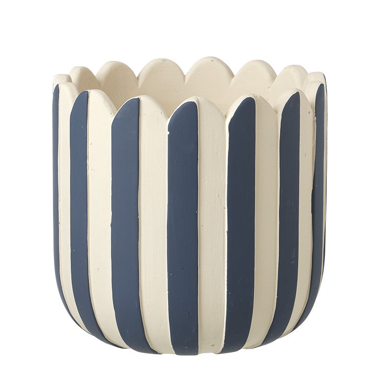 Blue & White Planter
