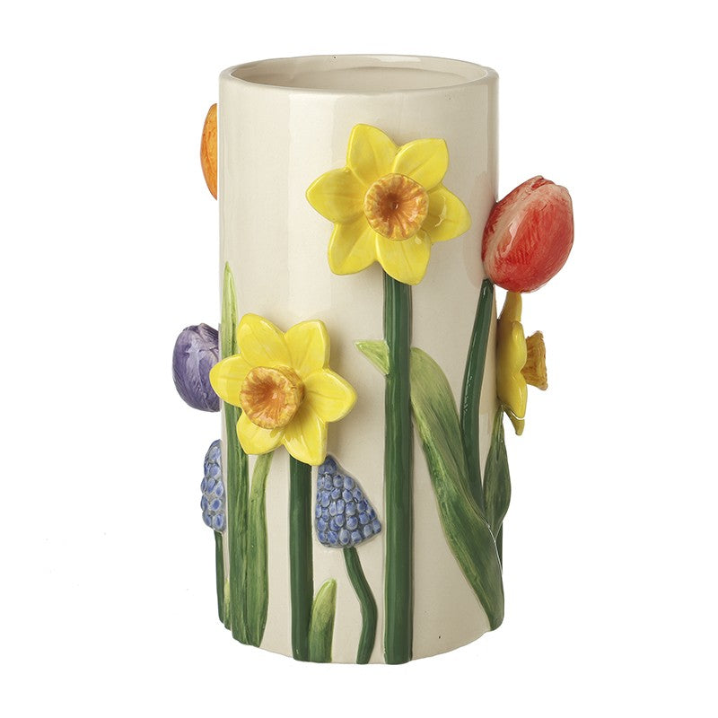 Daffodil & Tulip Flower Pot