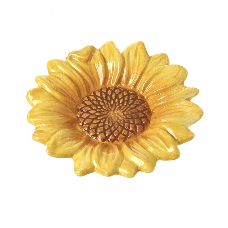 Sunflower Ceramic Plate 10.7cm