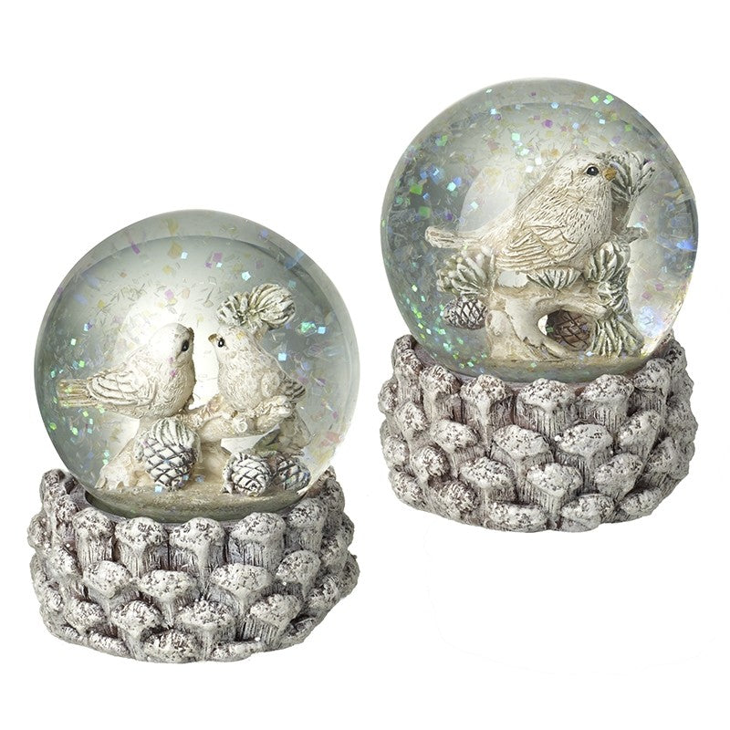 Winter Bird Snowglobe