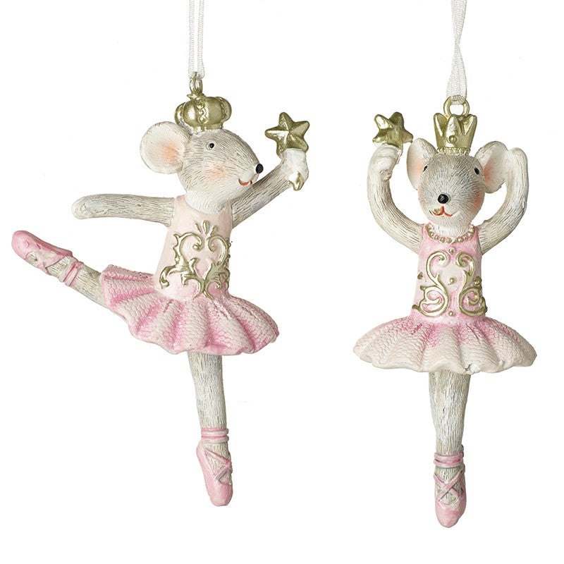 Hanging Ballerina Mouse - Sold Individually