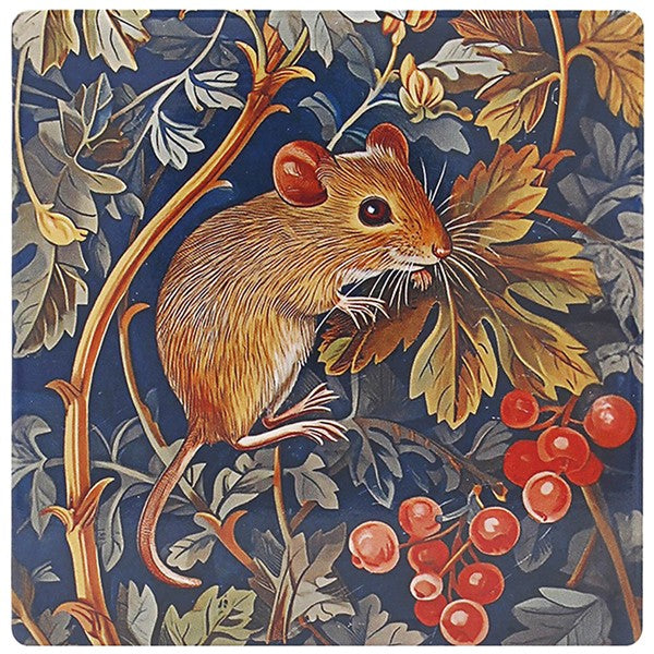William Morris Wildlife Coaster Mouse