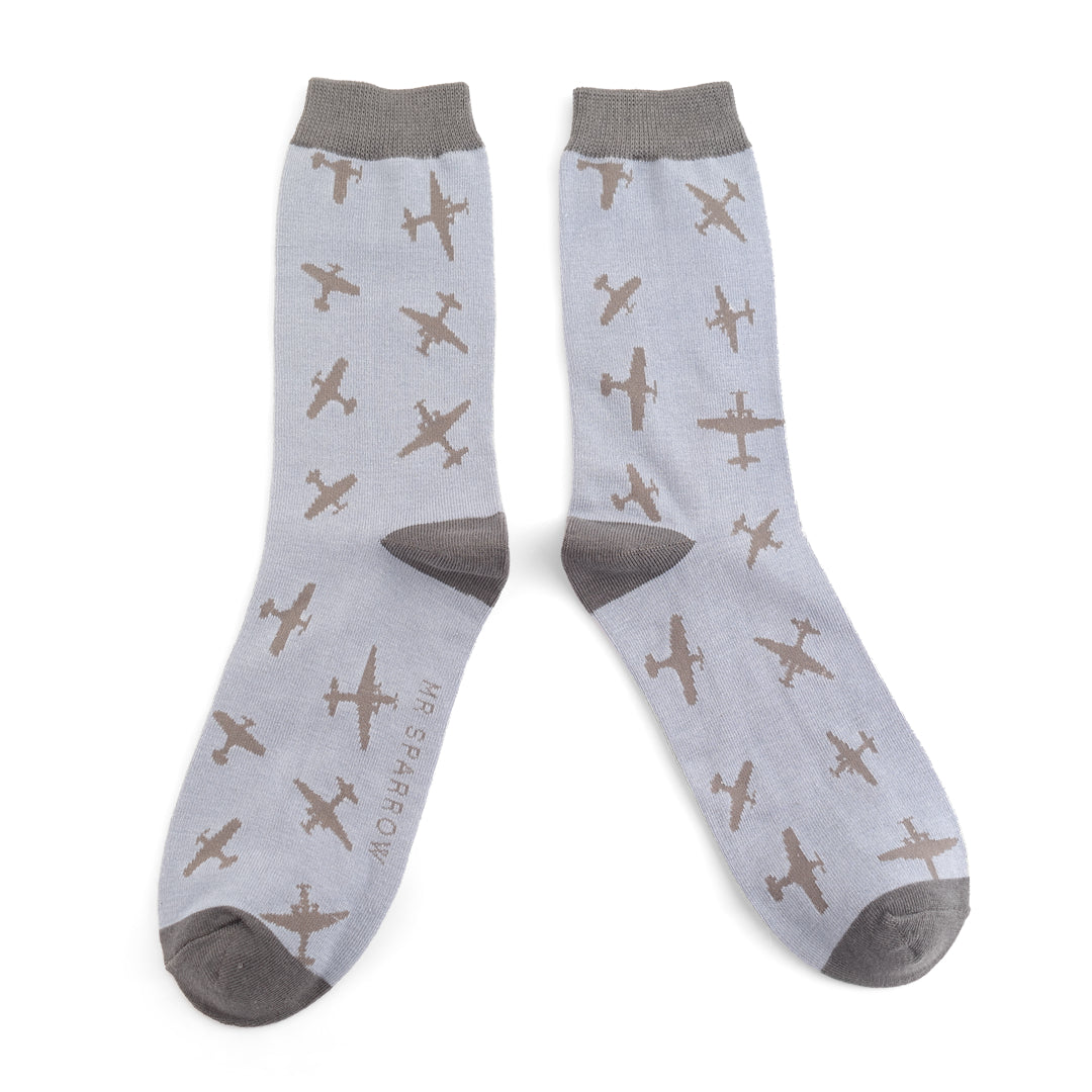 Mr Sparrow Men's One Size Super Soft Socks