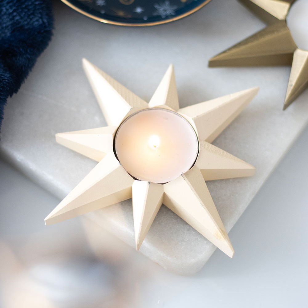 Star Tealight Candle Holder