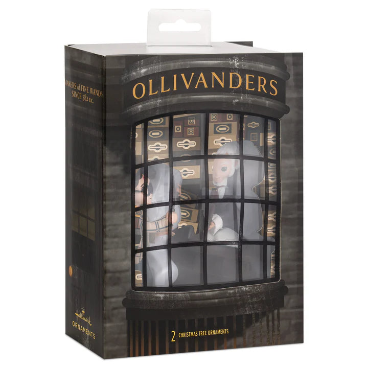 Storied Moments Harry Potter™ Ornaments - Set of 2 - Harry Potter™ & Ollivander
