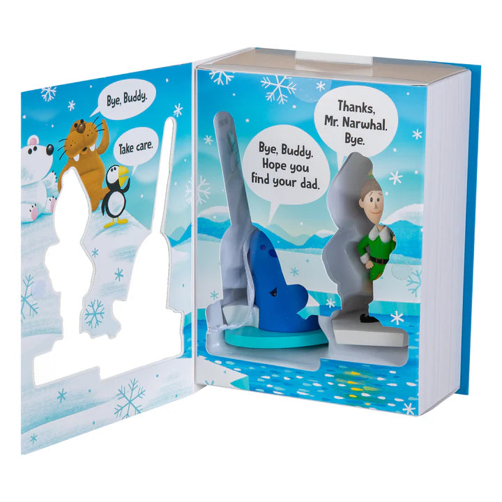 Collectable Elf Storied Moments Ornament - Set of 2 Buddy the Elf & Mr Narwhal