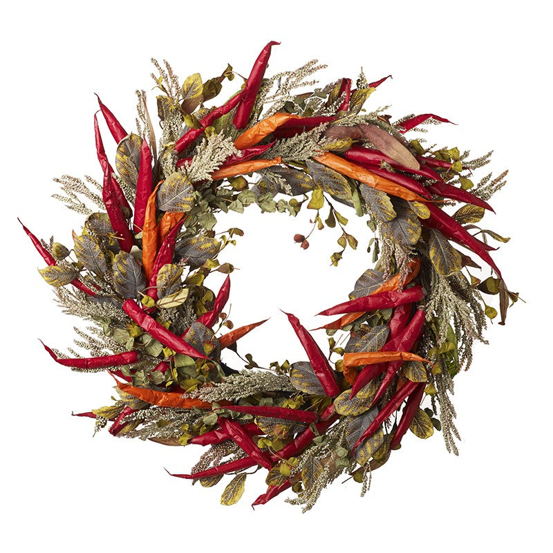 Luxury 66cm Chilli Wreath