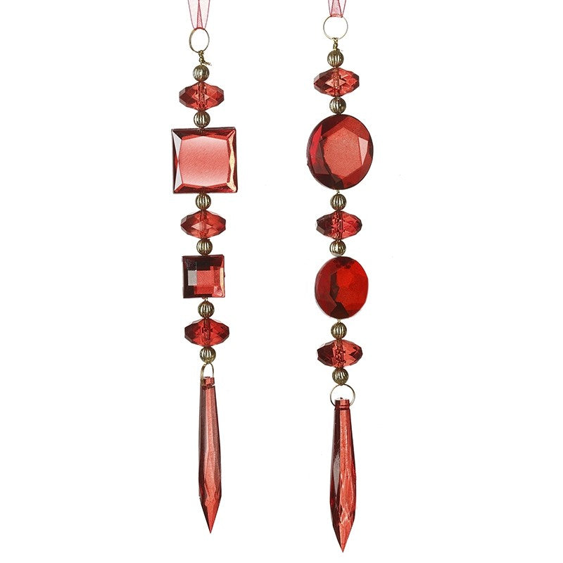 Red Acrylic Droplet