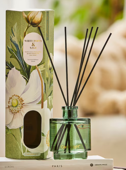 200ml Reed Diffuser - Poppy & Sage