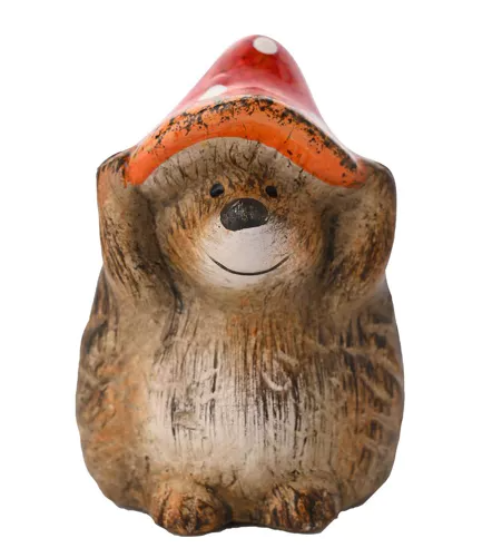 Country Living Hedgehog In A Toadstool Hat - Small