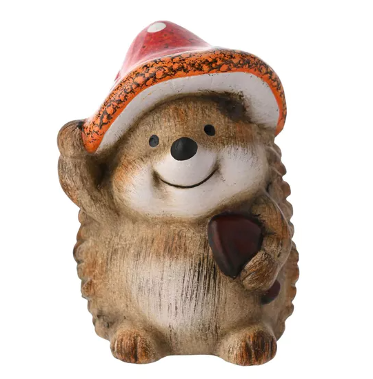 Country Living Hedgehog In A Toadstool Hat - Large