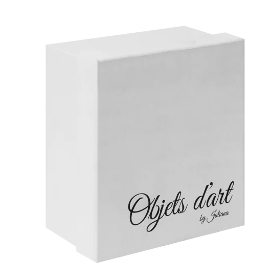 Objets d'art Glass Ornament - Shell