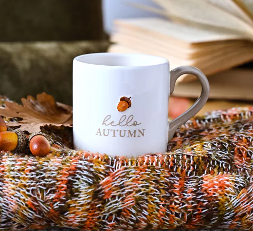 Country Living Mug 300ml - "Hello Autumn"