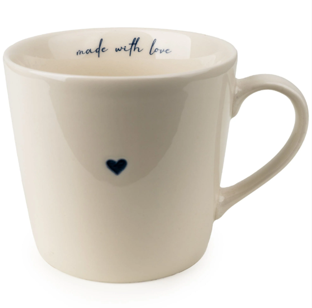 Made with Love Heart Mug