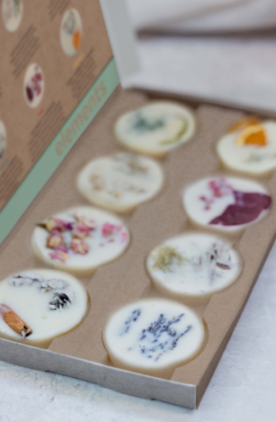Stoneglow Elements Discovery Set - Botanical Scented Soy Wax Melts Gift Set of 8