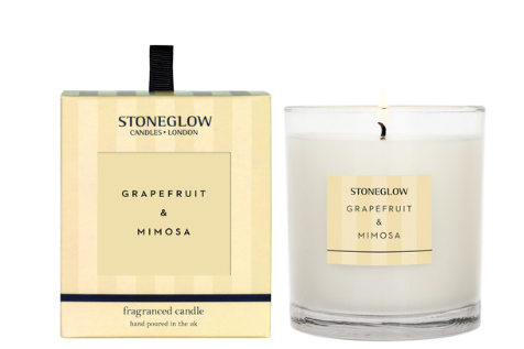 Stoneglow Modern Classics - Grapefruit & Mimosa - Scented Candles - Boxed Tumbler