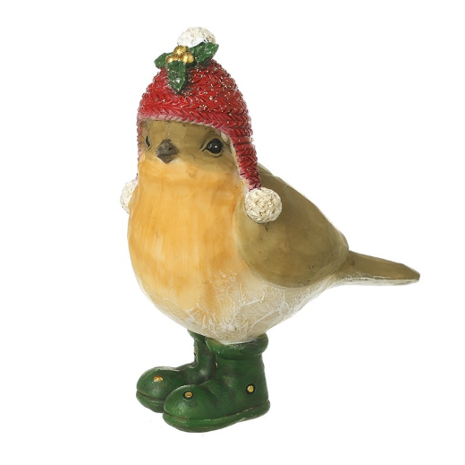 Robin In Green Boots & Red Hat