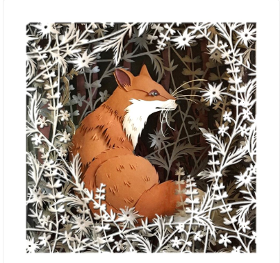 Unisex Fox Card