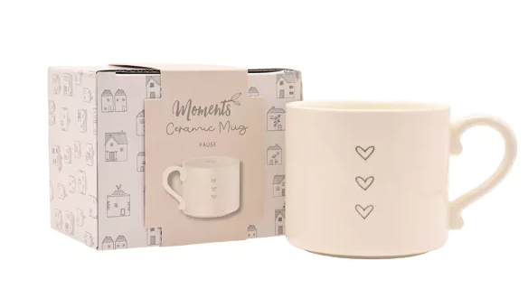 Moments 3 Heart Mug