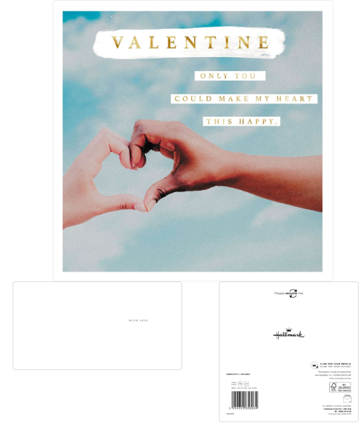 Only You Could Make My Heart This Happy Card