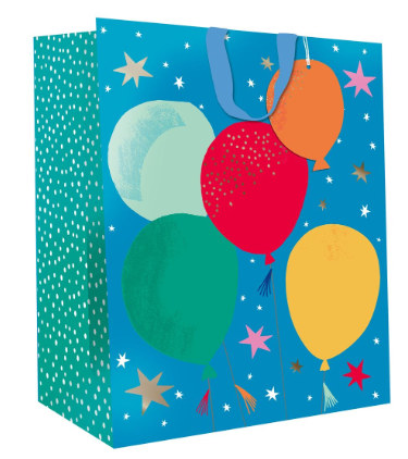 Balloon Celebration Gift Bag Large
