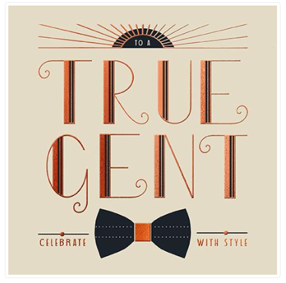 True Gent Birthday Card