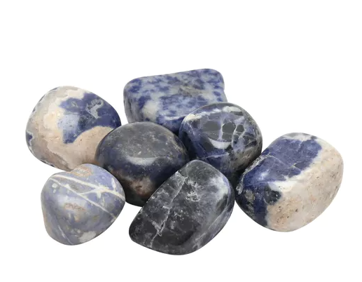 Single Sodalite Tumbled & Polished Gemstone
