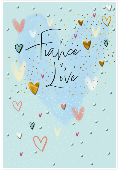 Fiancé Birthday Card