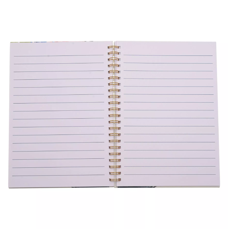 Sophia Floral A4 Spiral Bound Notebook