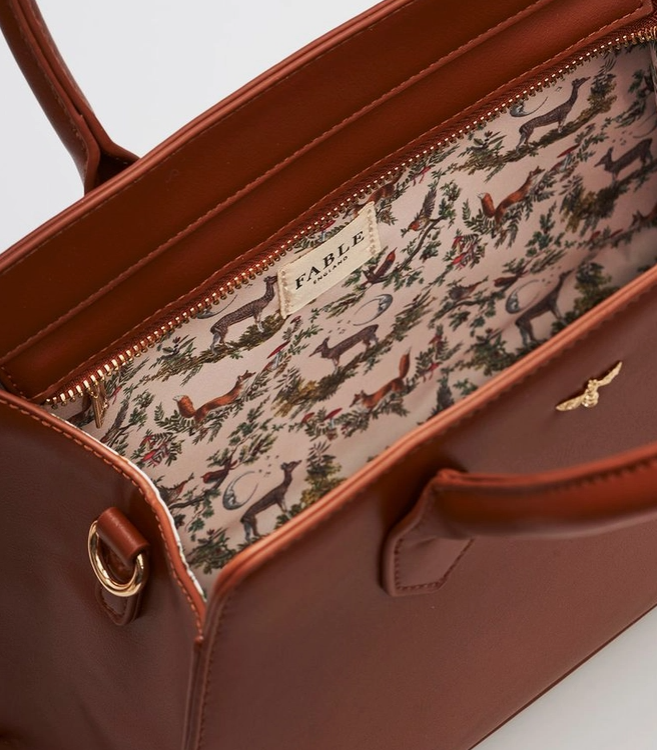 Fable Luxury Tan Handbag