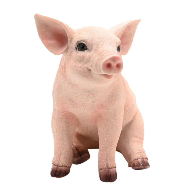 Naturecraft Sitting Pig 23.5cm