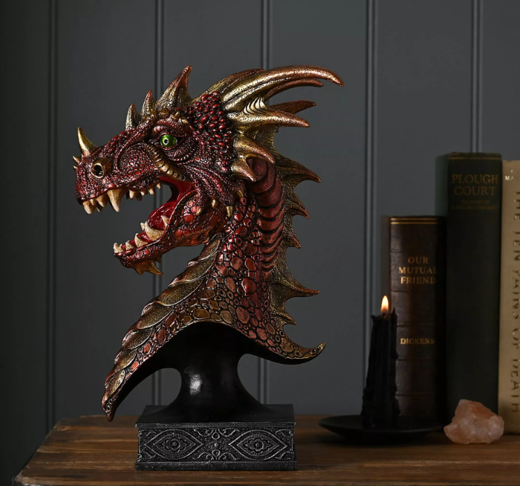 Juliana Mystic Legends Red Dragon Head 30cm